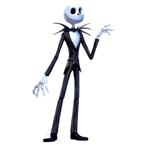 Cartoon Jack Skellington PNG axt PNG with transparent background