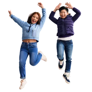 Cartoon Jumping Joy Png 66 PNG Image