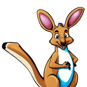 Cartoon Kangaroo PNG 59 PNG image with transparent background