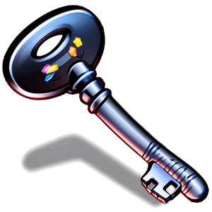 Cartoon Keys PNG bds PNG image with transparent background