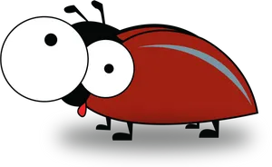 Cartoon Ladybug Illustration PNG Image