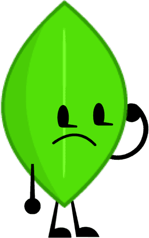 Leafy Pose Ssbos - Bfdi Leafy Png, Transparent Png PNG with transparent background