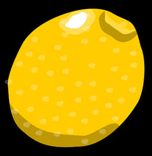 Cartoon Lemon Illustration PNG image with transparent background