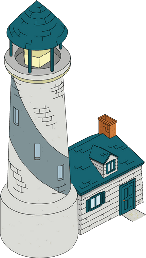 Building Lighthouse - Family Guy Lighthouse PNG image with transparent background