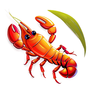 Cartoon Lobster PNG 05212024 PNG image with transparent background