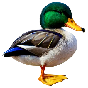 Cartoon Mallard Duck Png Hlq4 PNG Image