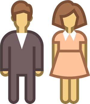 Toilet Icon Png Download - Female And Male Png, Transparent Png PNG with transparent background