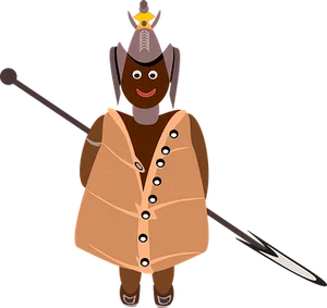 Cartoon Medieval Knight PNG Image
