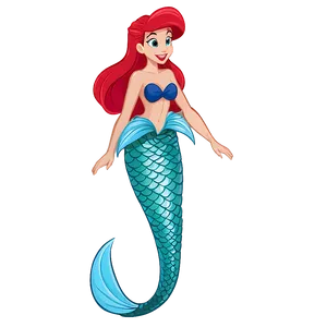 Cartoon Mermaid Ariel Png 55 PNG Image