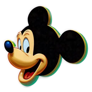 Cartoon Mickey Mouse Silhouette Png Nuc83 PNG Image