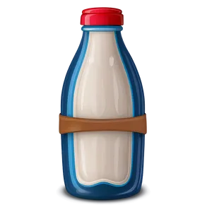 Cartoon Milk Bottle Png 06212024 PNG Image