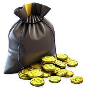 Cartoon Money Bag Png Fcu80 PNG Image