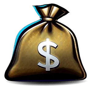 Cartoon Money Bag Png Htv89 PNG Image