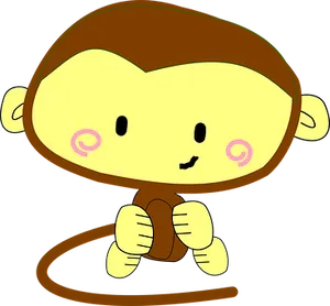 Cartoon_ Monkey_ Character PNG Image