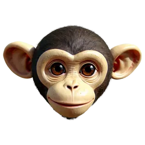 Cartoon Monkey Face Png 43 PNG Image