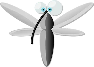 Cartoon Mosquito Vector Illustration PNG Image