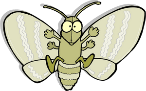 Download Moth Png Picture - Death Of Moth Cartoon, Transparent Png PNG