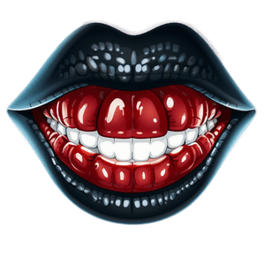 Cartoon Mouth PNG caq PNG