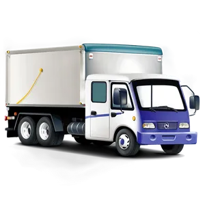 Cartoon Moving Truck Png Vnx26 PNG Image