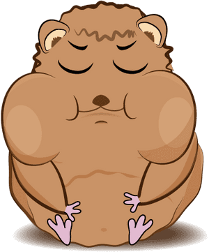 Hamster Cartoon - Hamster Cartoon Transparent, HD Png Download PNG image with transparent background
