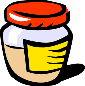 Vector Illustration Of Mustard Condiment Jar - Mustard Jar Clipart, HD Png Download PNG image with transparent background