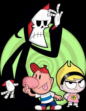 Cartoon Network Week 03 Grim Adventures By The Driz - Dibujo Animado De Cartoon Network, HD Png Download PNG image with transparent background