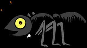 Cartoon Nighttime Insect PNG image with transparent background