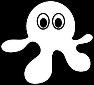Cartoon Octopus Vector PNG image with transparent background