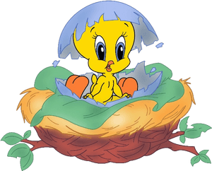 Cartoon Of Baby Tweety, HD Png Download PNG image with transparent background