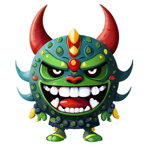 Cartoon Oni For Kids Png Jru15 PNG Image