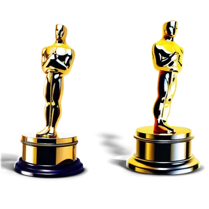 Cartoon Oscar Award Png Bjv28 PNG Image