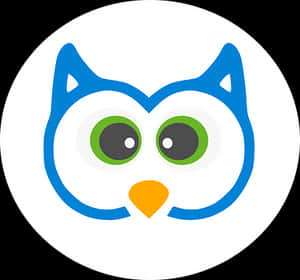 Cartoon Owl Icon PNG image with transparent background