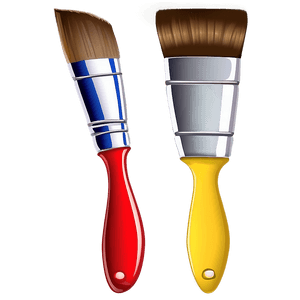 Cartoon Paint Brush PNG dua4 PNG image with transparent background