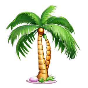 Cartoon Palm Tree PNG 78 PNG image with transparent background