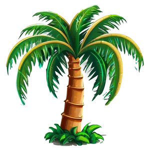 Cartoon Palm Tree Png Lkb PNG Image