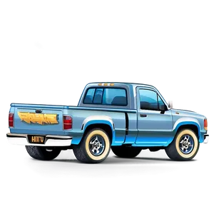 Cartoon Pickup Truck Png Qfr64 PNG Image