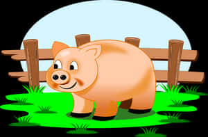 Cartoon Pigon Farm PNG with transparent background