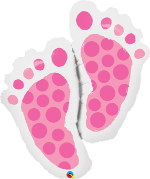 35 - Baby Feet Balloons, HD Png Download PNG image with transparent background