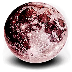 Cartoon Pink Moon Image Png 06252024 PNG Image