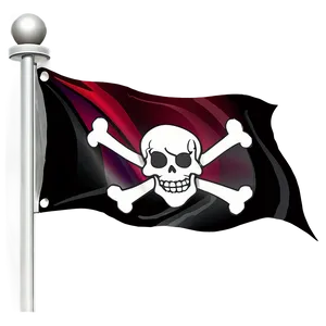 Cartoon Pirate Flag Png Wed70 PNG Image