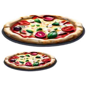 Cartoon Pizza Meal Png Tid PNG Image