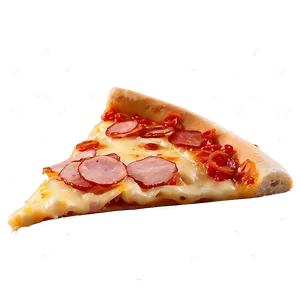 Cartoon Pizza With Ham Png Lfg71 PNG Image