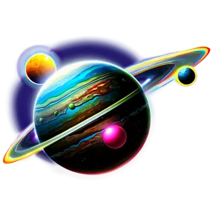 Cartoon Planets Png Odj35 PNG Image