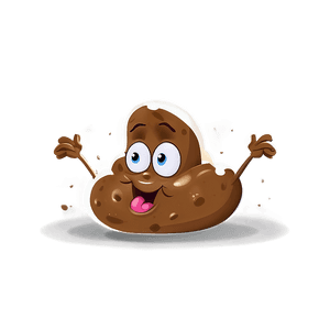 Cartoon Poop PNG cpw41 PNG