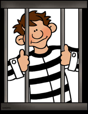 Clip Art Guy In Jail Clipart - Jail Clipart, HD Png Download PNG