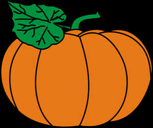 Cartoon Pumpkin Illustration PNG image with transparent background