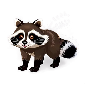 Cartoon Raccoon Character Png 90 PNG Image