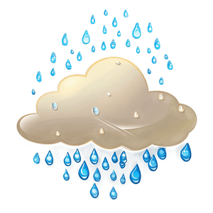 Cartoon Rain Cloud PNG mcb PNG