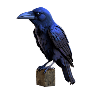 Cartoon Raven PNG dqj PNG image with transparent background