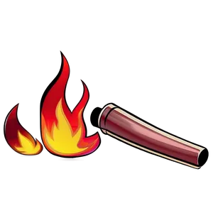 Cartoon Red Fire Png Xeg PNG Image